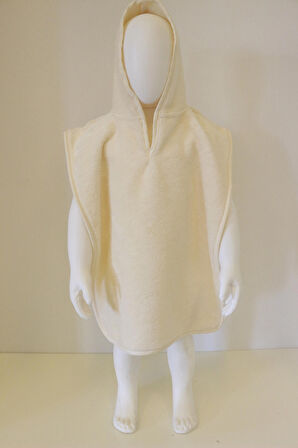 Bebek Pançosu Çocuk Pançosu Triga  Kadife Havlu Kapşonlu Panço