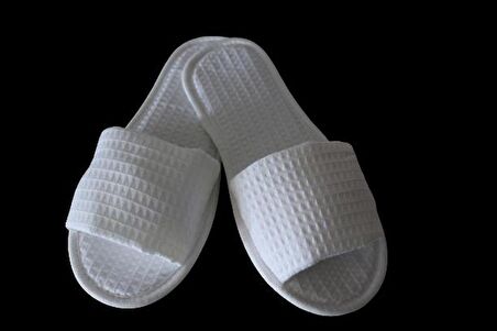 Terlik Havlu Banyo Ev Otel Lohusa Terliği Kaymaz İnce Acık Burun