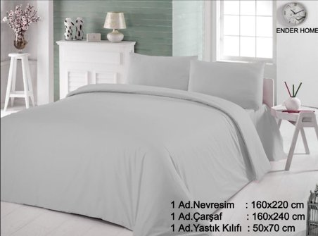 CottonVerse Tek Kişilik Ranforce Nevresim Seti - 160 x 220 cm