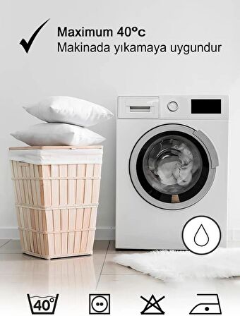 Çift Kişilik Nevresim Seti 200x220 Ranforce 4 Parça Nevresim Seti