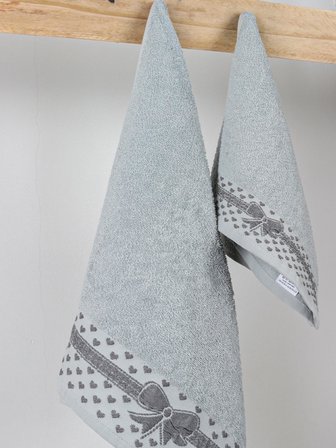 Gift El & Yüz Havlusu – 2’li, %100 Pamuk 30x50 cm ve 50x90 Cm
