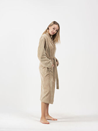 Kadife Kimono Bornoz Unisex