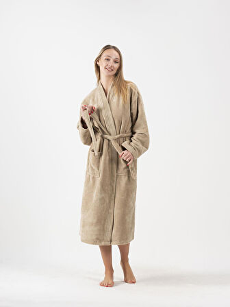 Kadife Kimono Bornoz Unisex