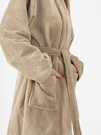 Kadife Kimono Bornoz Unisex