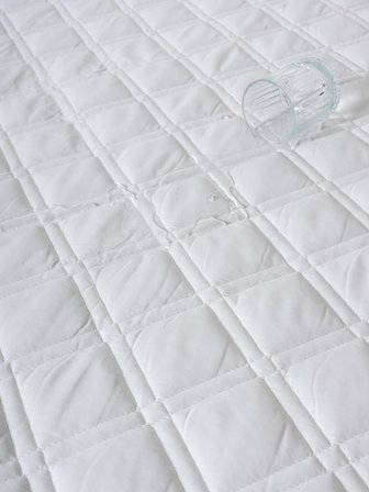 CottonVerse Kapitoneli Fitted Alez – Sıvı Geçirmez