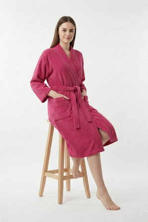 Kimono Bornoz %100 Pamuk Unisex