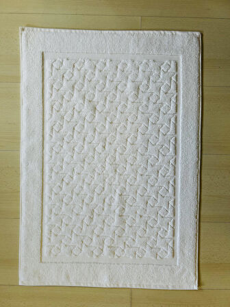 Mozaik Desen Havlu Banyo Paspası 50x70 Cm