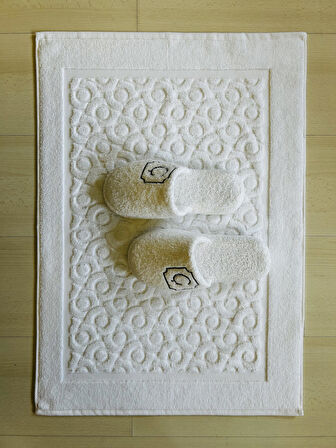 Göz Desen Havlu Banyo Paspası 50x70 Cm