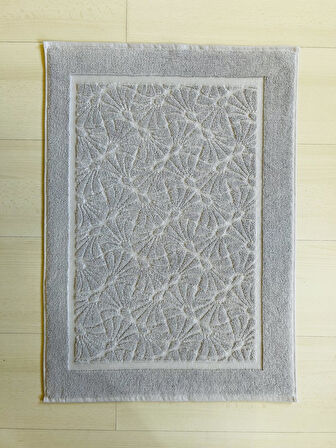Deniz Kabuğu Desen Havlu Banyo Paspası 50x70 cm