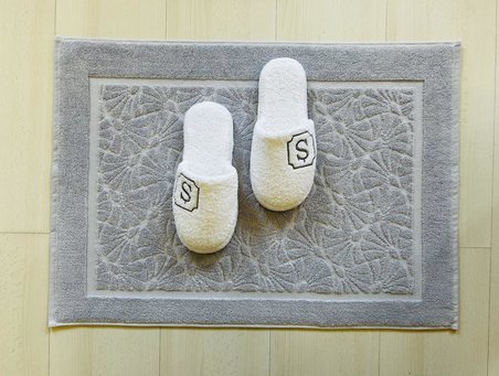 Mozaik Desenli Havlu Banyo Paspası – 50x70 cm