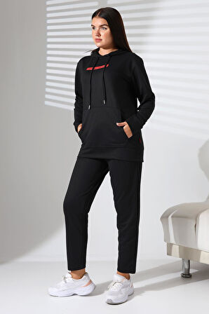 2 İplik Kapüşonlu Sweat