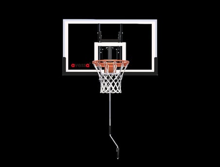 Antrenman Aracı Açık Alan Hobi SBP-10 Duvara Monte Ayarlı Basketbol Panya ve Çember 2,30-3,05 Mt