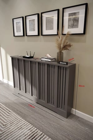 Dekoratif Petek Kaplama Modern Kalorifer Peteği Gizleme Ünitesi 11 Desen 9 Renk İç Ölçü 136 cm Dış Ölçü 140 cm DESEN2
