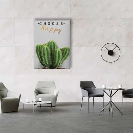 Kaktüs Dekoratif Kanvas Duvar Tablosu