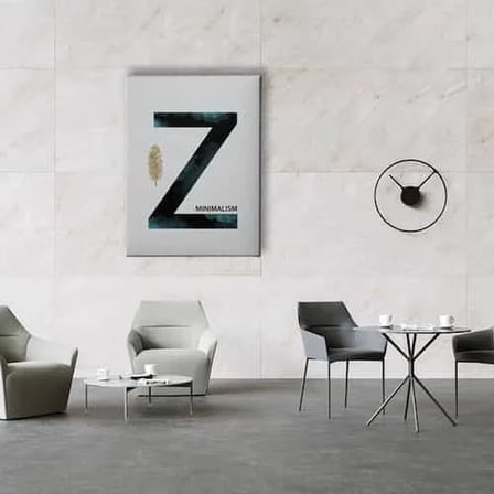 Z Modern Dekoratif Kanvas Duvar Tablosu