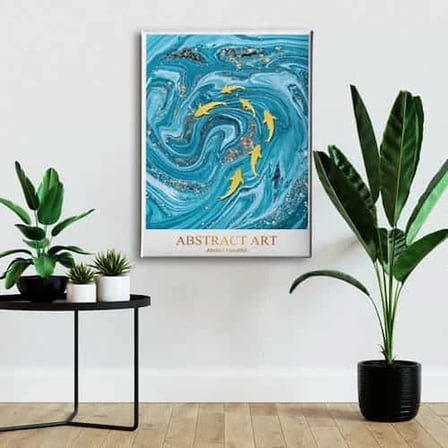 Abstract Art Dekoratif Kanvas Duvar Tablosu