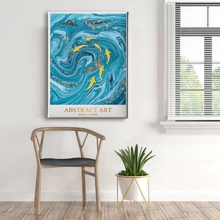 Abstract Art Dekoratif Kanvas Duvar Tablosu