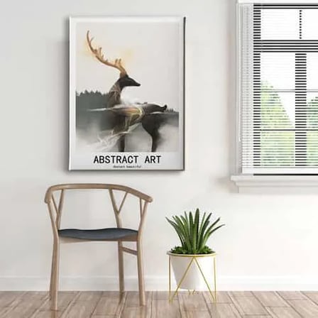 Abstract Art Dekoratif Kanvas Duvar Tablosu