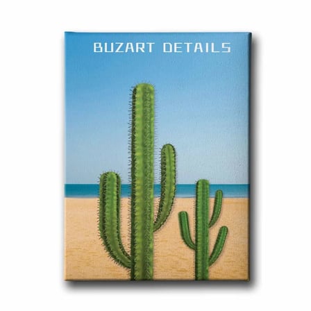 Buzart Details Dekoratif Kanvas Duvar Tablosu