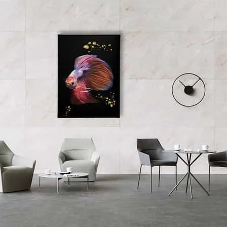 Modern Balık Dekoratif Kanvas Duvar Tablosu
