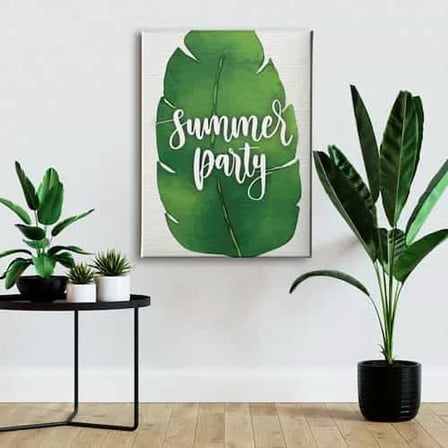 Summer Party Dekoratif Kanvas Duvar Tablosu