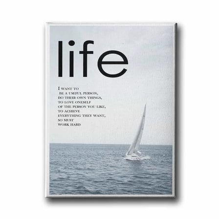 Life Dekoratif Kanvas Duvar Tablosu