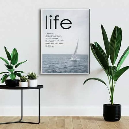Life Dekoratif Kanvas Duvar Tablosu