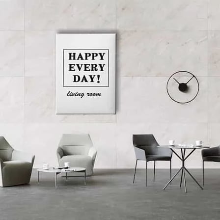 Happy Every Day Dekoratif Kanvas Duvar Tablosu