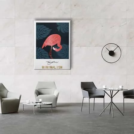 Flamingo Dekoratif Kanvas Duvar Tablosu