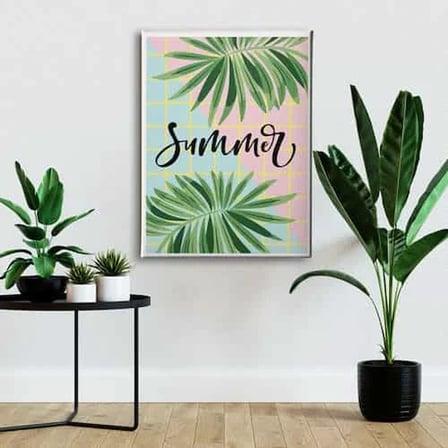 Summer Dekoratif Kanvas Duvar Tablosu