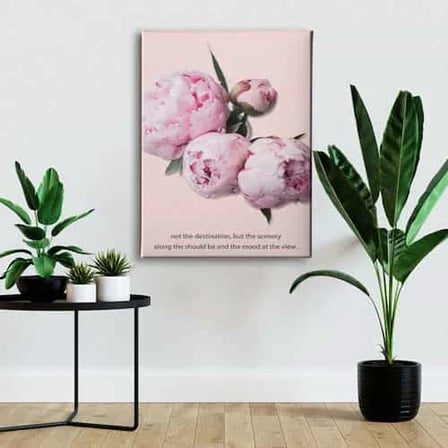 Rose Dekoratif Kanvas Duvar Tablosu