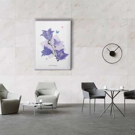 Floral Design Dekoratif Kanvas Duvar Tablosu