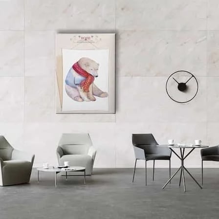 Ayı Dekoratif Kanvas Duvar Tablosu
