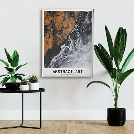 Abstract Art Dekoratif Kanvas Duvar Tablosu