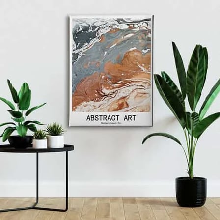 Abstract Art Dekoratif Kanvas Duvar Tablosu