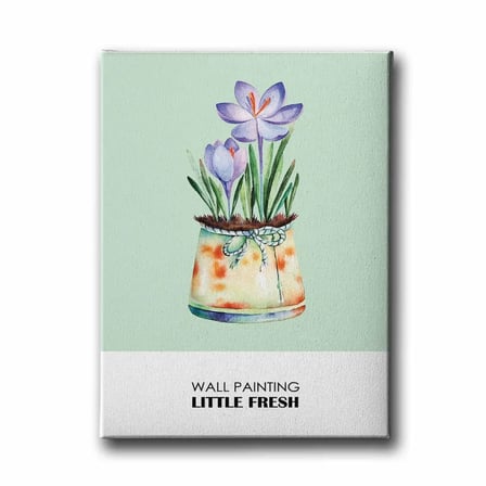 Wall Painting Little Fresh Dekoratif Kanvas Duvar Tablosu