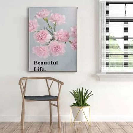 Beautiful Life Dekoratif Kanvas Duvar Tablosu