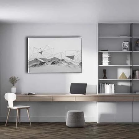 Modern Dekoratif Kanvas Duvar Tablosu
