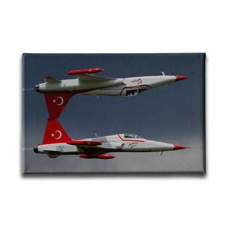 Türk Yildizlari Dekoratif Kanvas Duvar Tablosu
