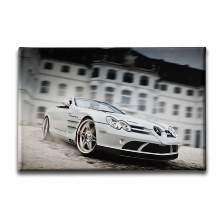 Mercedes Dekoratif Kanvas Duvar Tablosu