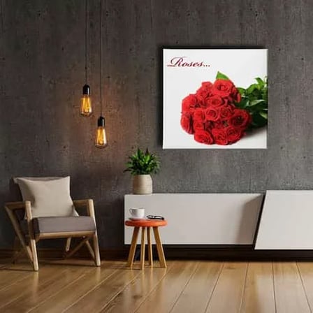Roses Dekoratif Kanvas Duvar Tablosu