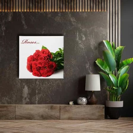 Roses Dekoratif Kanvas Duvar Tablosu