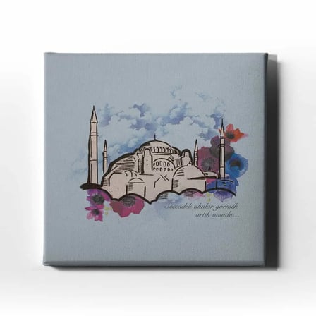 İstanbul Ayasofya Dekoratif Kanvas Duvar Tablosu