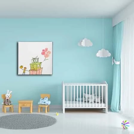 Hediye Çocuk Odası Kanvas Duvar Tablosu