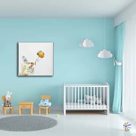 Çocuk Rüyası Çocuk Odası Kanvas Duvar Tablosu