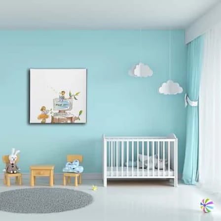 Çocuk Rüyası Çocuk Odası Kanvas Duvar Tablosu