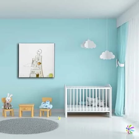 Çocuk Rüyası Çocuk Odası Kanvas Duvar Tablosu