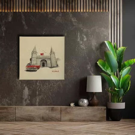 İstanbul Topkapı Sarayı Dekoratif Kanvas Duvar Tablosu