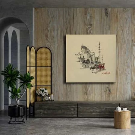 İstanbul Sultan Ahmet Dekoratif Kanvas Duvar Tablosu