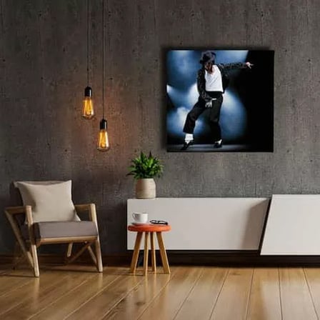 Michael Jackson Dekoratif Kanvas Duvar Tablosu